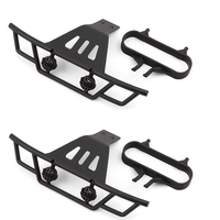 FBIL-2X Front Bumper Set For Wltoys 144001 144010 124016 124017 124018 124019 RC Car Upgrade Parts Decoration Accessories