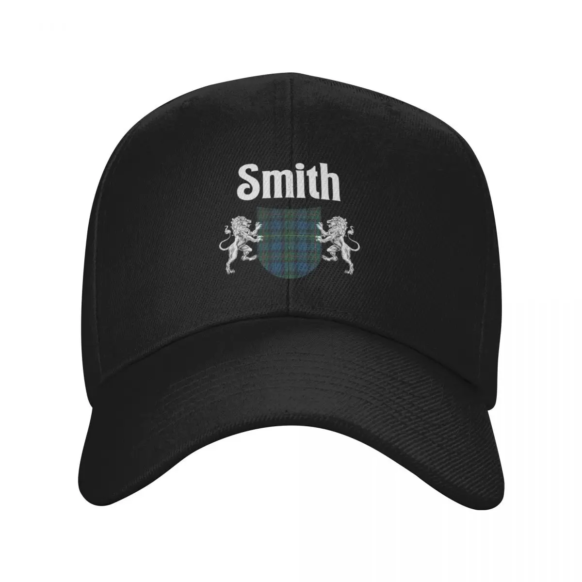 Smith Clan Scottish Name Coat Of Arms Tartan Baseball Cap party Hat Snap Back Hat New Hat New In Caps Women Men's