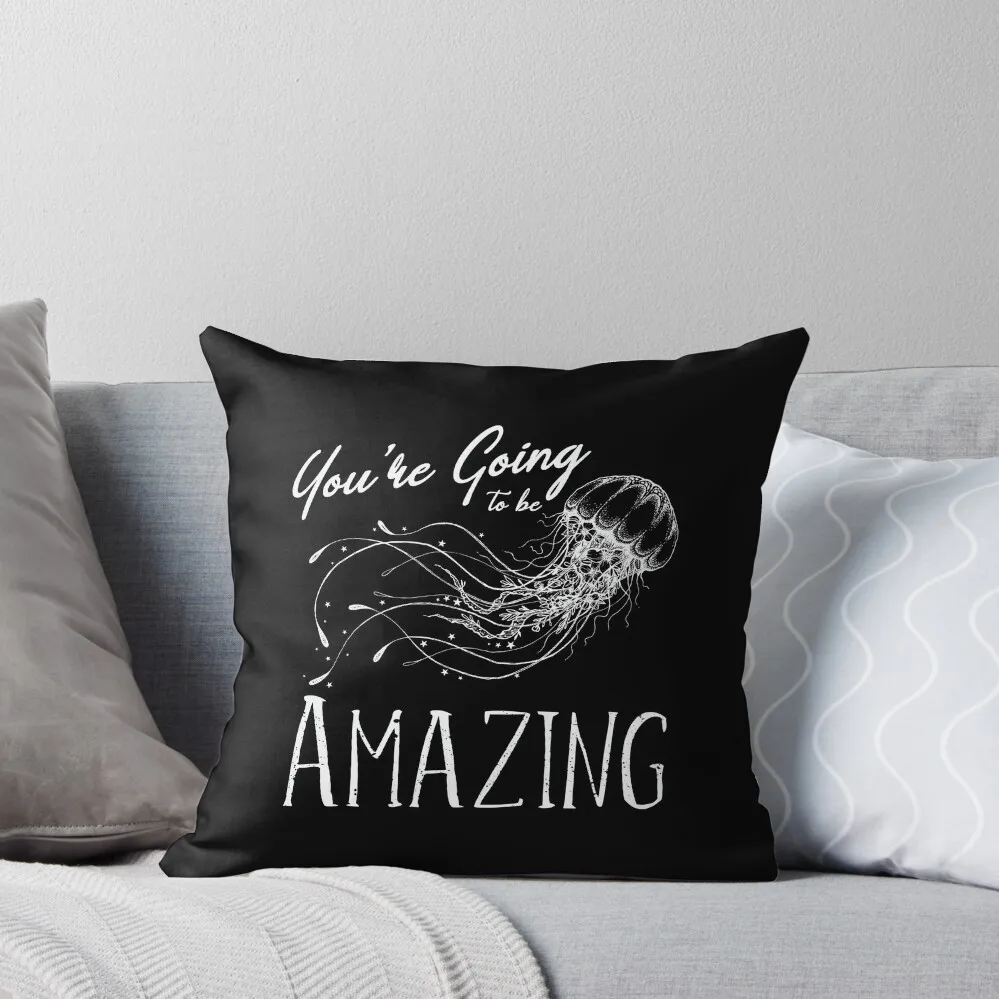 

You're Going to be Amazing Voidfish Throw Pillow Bed pillowcases christmas decorations 2025 Decorative Sofa Cushion pillow