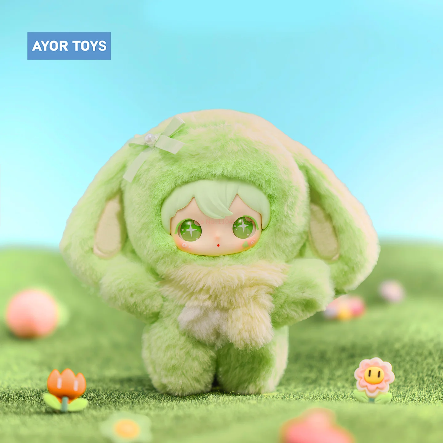 

Ayortoys Shyshy Flashing World Series Коллекционные подвески Виниловый дизайн с кроликом Слепая коробка Подвески Модная игрушка для коллекционеров