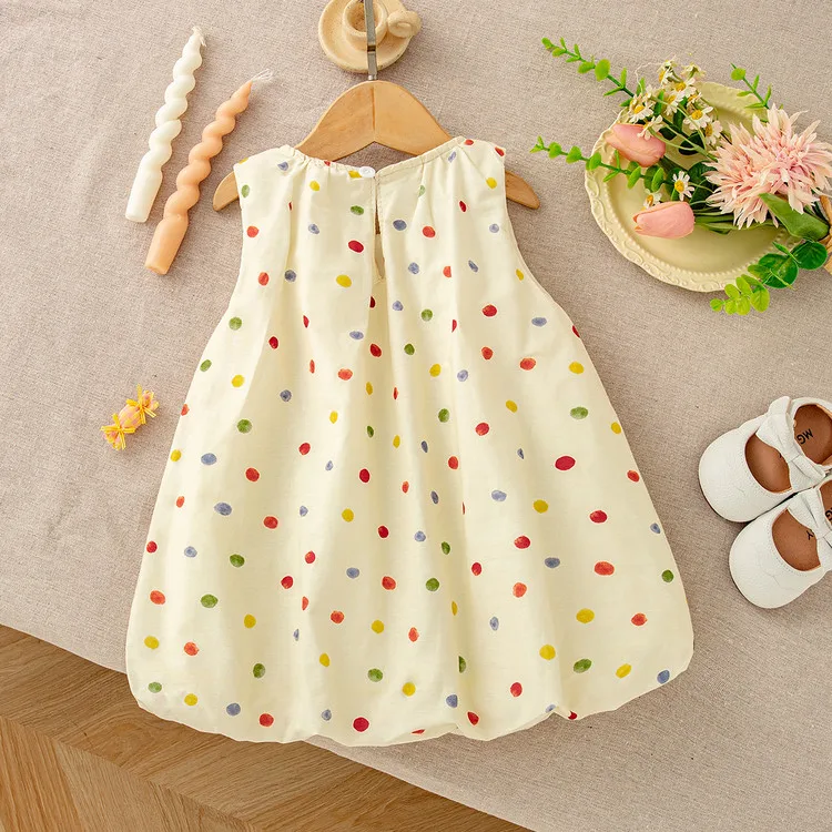 Stylish Cuffed Lantern Skort for Baby Girls 2026 Cuffed Design Loose dress