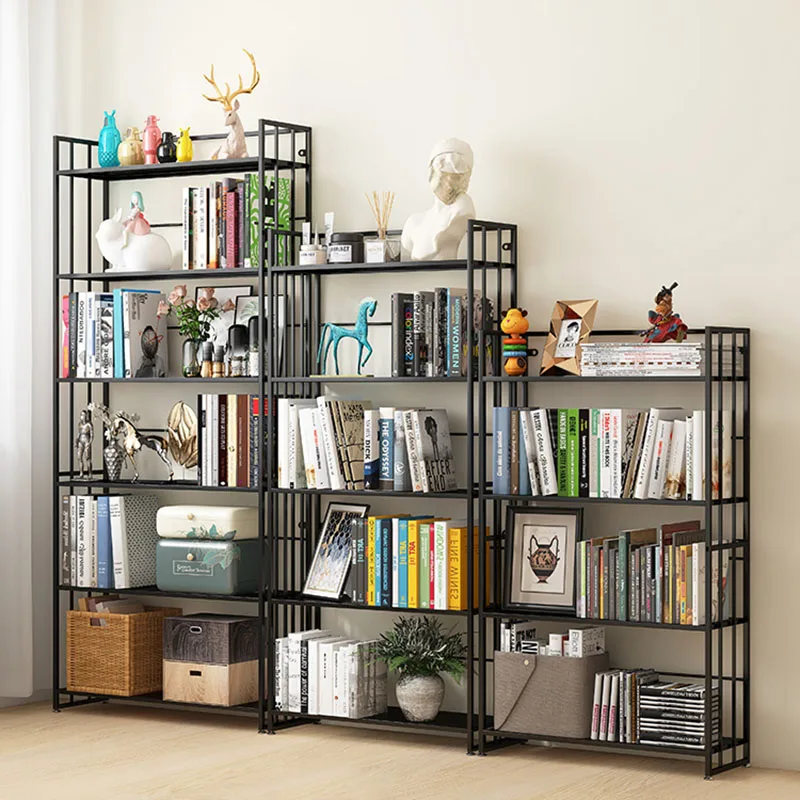 

Bedroom Modern Book Shelve Display Minimalist Nordic Metal Bookshelf Shelving Mainstays Estante Para Livros Modern Furniture