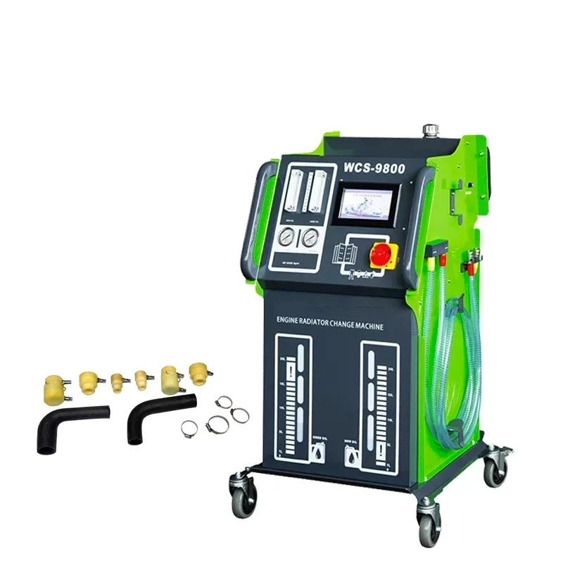 ATF-9800 Intelligent Automatic Transmission Oil Change Machine LCD Touch Screen with Printing Multiple Connectors
