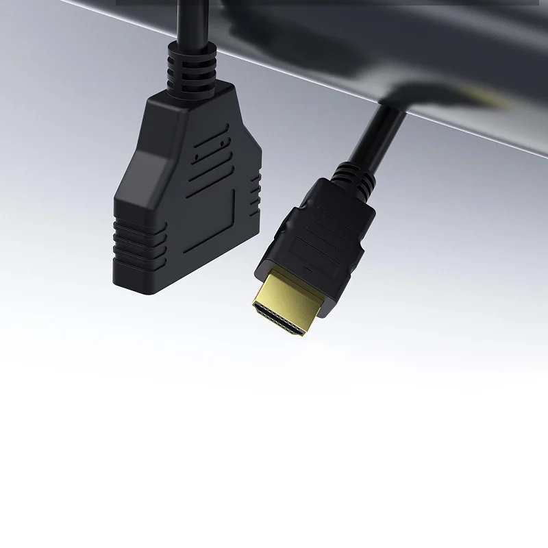 HD 1080P Dual Port 1 in 2 Out Cable Male To Female HDTV Adapter For Laptop TV Box Monitor HDMI-Compatible Splitter