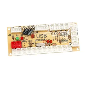 USB -Board -Encoder mit Kabel, Sanwa Joystick, Button Controller, einem Null -Delay -Player, DIY, PC, Raspberry PI, Arcade -Spiel 12 Hauptverkaufs -Arcade -Platte - №1