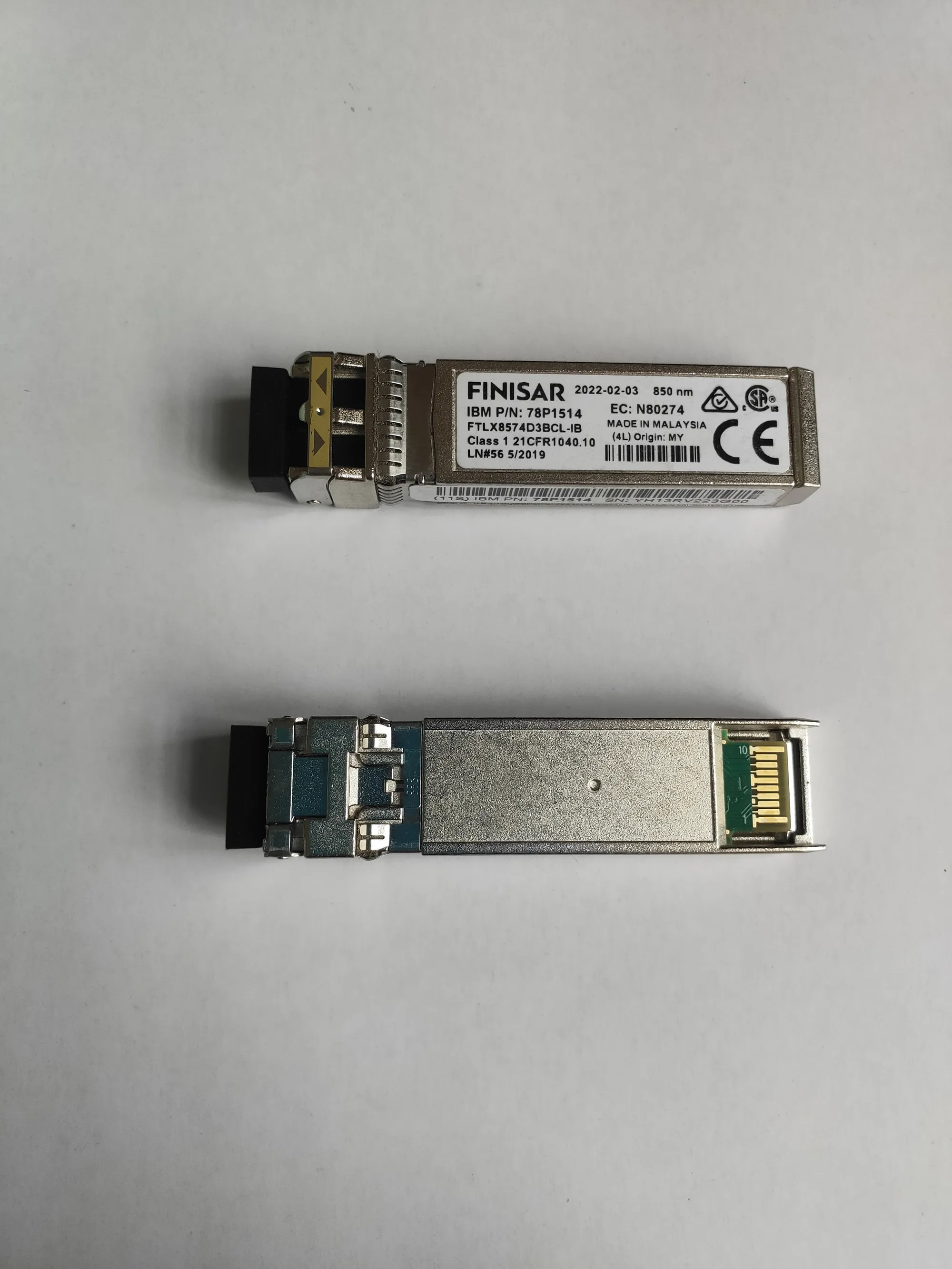 

IB-M 850nm 10g Sfp Fiber Switch Transceiver FTLX8574D3BCL-IB 78P1514 N80274 I-BM SFP 10GB Module Switch