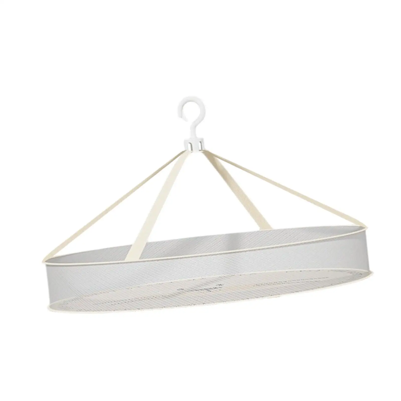Polyester Mesh Sweater Drying Rack Folding Space Saving Laundry Hanger Airflow Net for Home Use