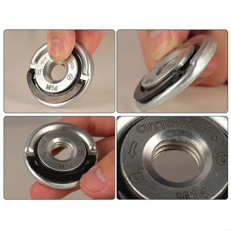 Quick Installation M14 Thread Self-locking Pressure Plate for Angle Grinder
