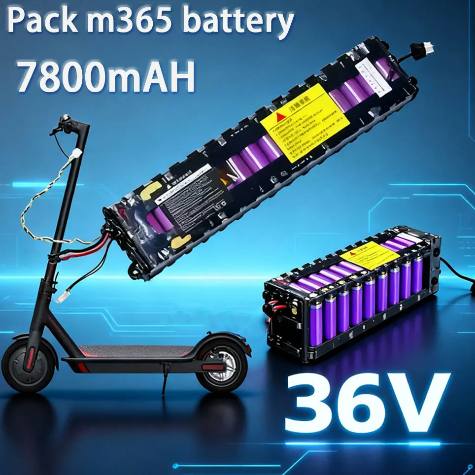 Pack de batterie pour trottinette électrique 10S3P 36V 7.8Ah M356, batterie m365, batterie 18650 avec communication Bluetooth étanche