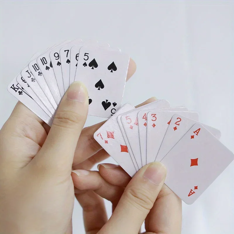Of Cute Mini Poker Cards, Interactive Party Holiday Game Creative Christmas, Halloween, Thanksgiving Gifts