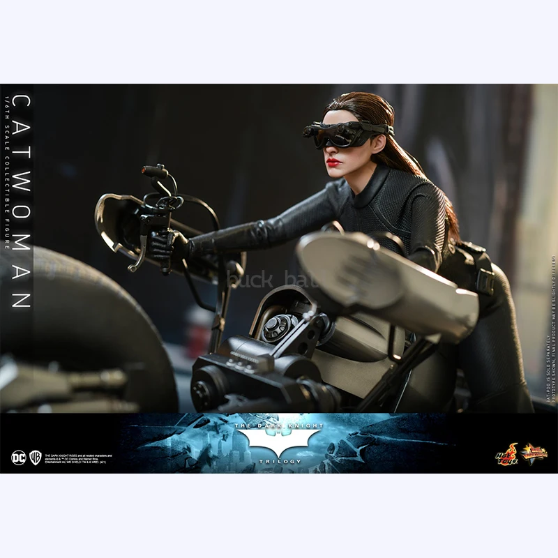 Brinquedos quentes originais catwoman figura de ação batman figuras ht mms627 selina kyle modelo estátua bonecas coleção decoração brinquedos presente