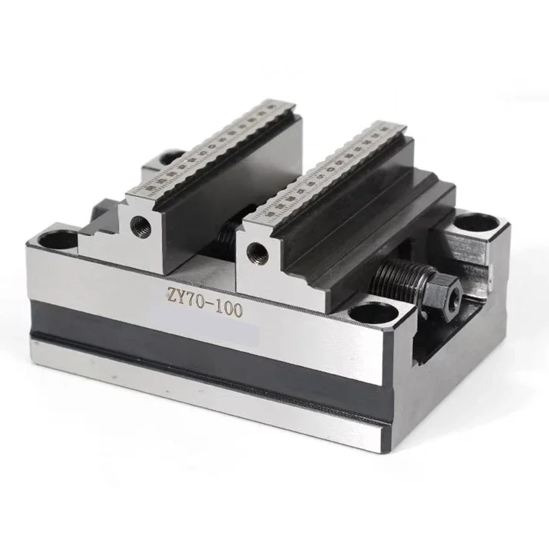 

Высокоточный четырехоборотный настольный приспособление Самоцентрирующиеся тиски с ЧПУ Обрабатывающий центр Концентрические плоскогубцы 0,03 мм