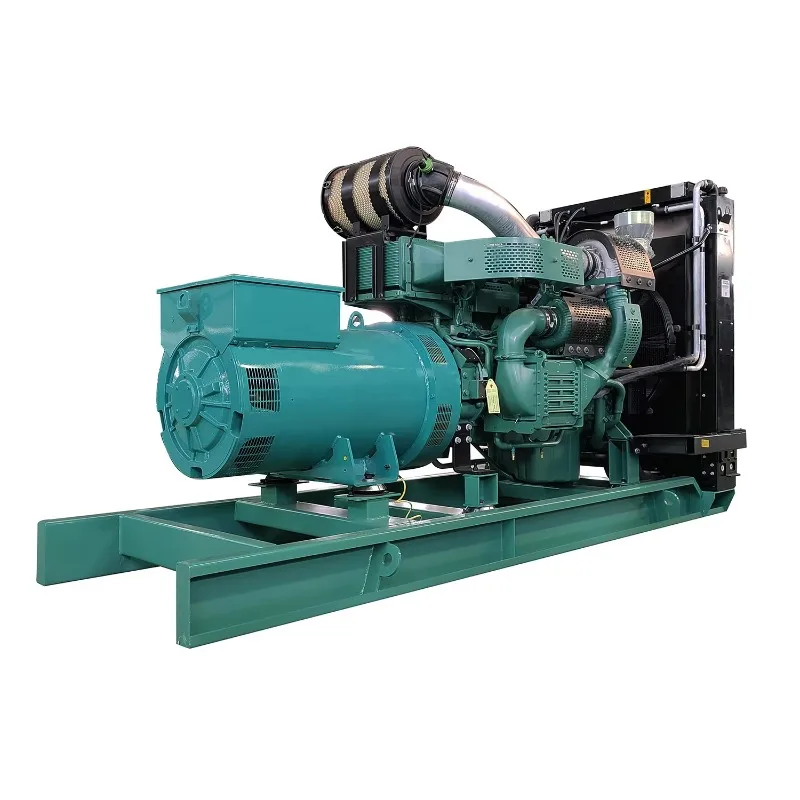 Industrial 500kW Diesel Generator Price With TWD1653GE VO-LVO Engine 600kVA Power Generator Customized