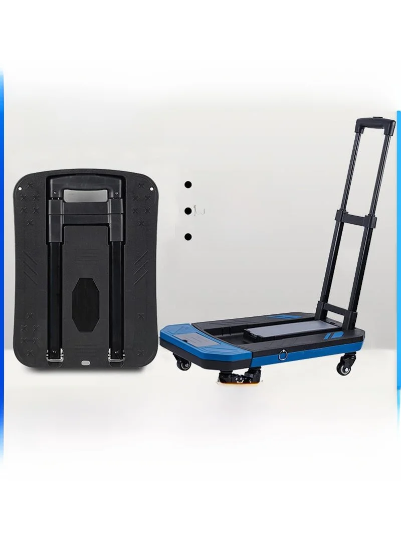 lightweight-portable-plastic-shopping-cart-with-casters-stacking-small-trolley-for-groceries-and-shopping-stainless-steel-frame
