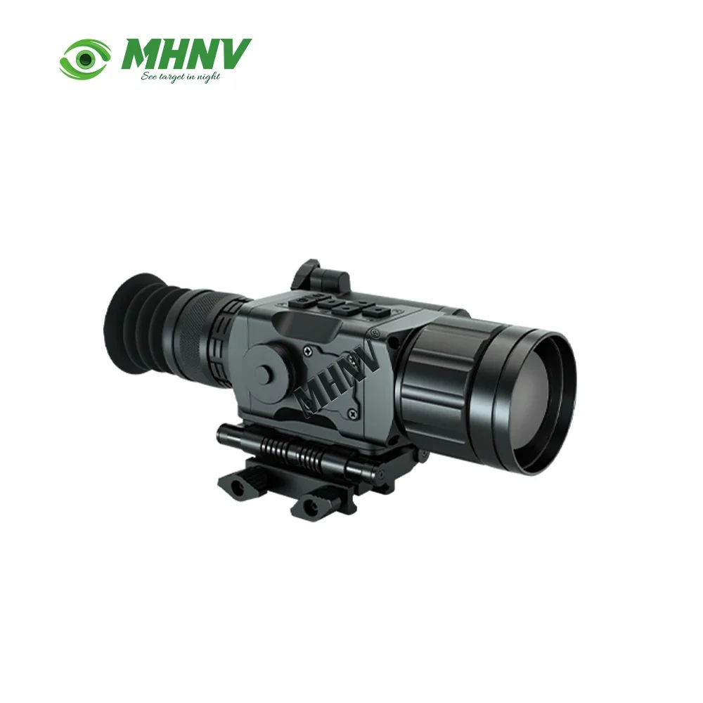 Hot Sale MHNV 384*288px Thermal Imaging Scope With LRF 35mm/50mm Lens Long-Range Thermal Hunting Scopes Monocular In Day And Nig
