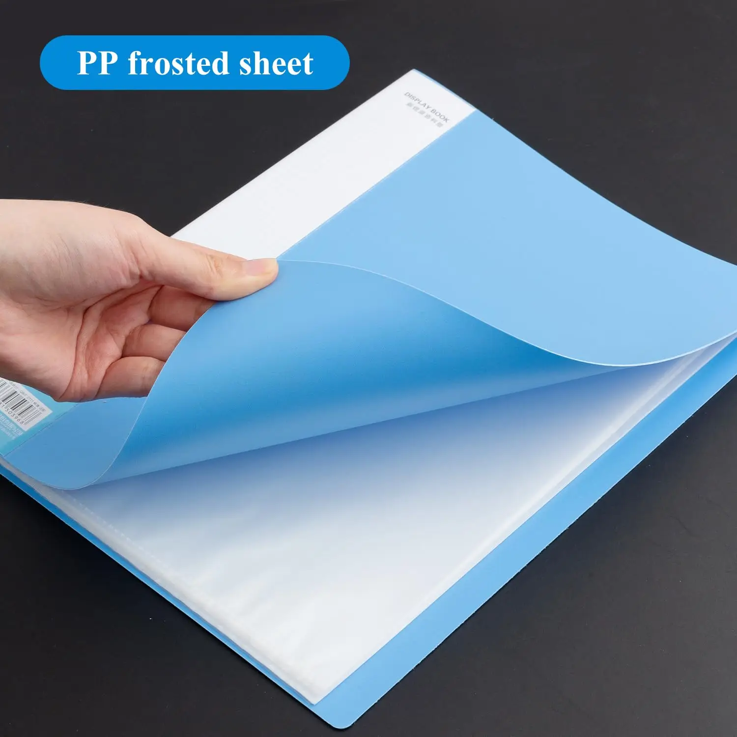 M&G 60 Pocket Binder พร้อมแขนพลาสติก 9.2x12, โฟลเดอร์ผลงาน A4 พร้อมตัวป้องกันแผ่นใส, หนังสือนําเสนอศิลปะ,