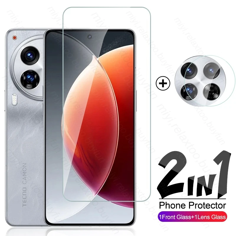 2In1 Camera Lens Screen Protector For Tecno Camon 30 Premier 5G Camon30 4G Camon30Pro 30Pro 30Premier 2024 6.78