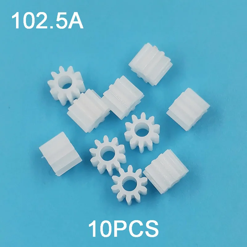 102.5A 0.5M Pinion OD=6mm 10T Modulus 0.5 10 Tooth POM Plastic Gear Motor Wheel Toy Accessories J102.5A