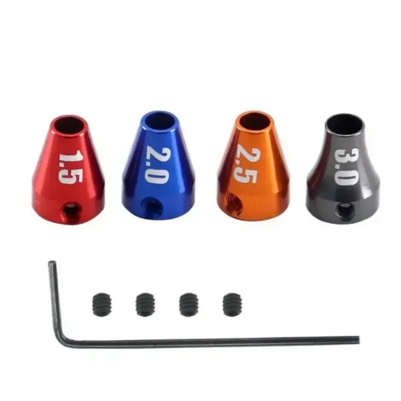 4pcs/set Titanium Plating 1.5mm/2mm/2.5mm/3mm Hexagon Screwdriver Screw Driver Tool Marking For Rc Model Car Boat Airplane