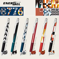 1Pc Japan Pentel BLN75 Cat Theme Limited Press-type Gel Pen Energel Quick-drying Gel Pen 0.5mm Black Ink Student Supplies