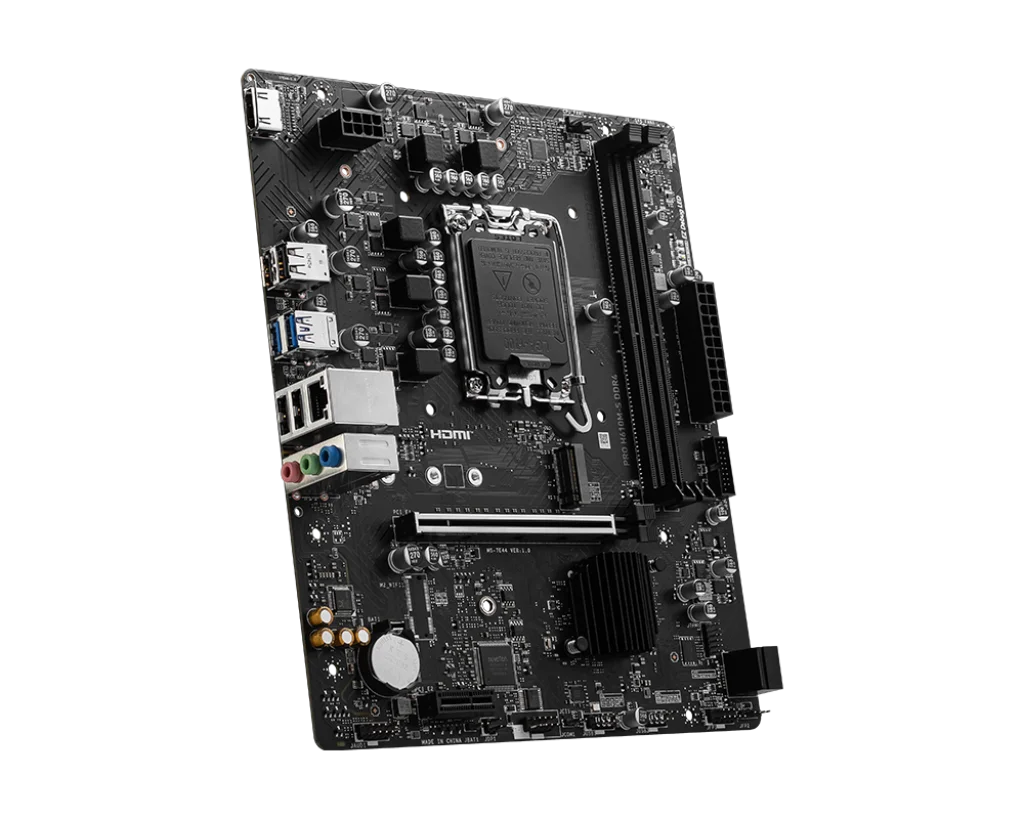 MSI PRO H610M-S DDR4 Motherboard 1700 Intel H610 DDR4 64GB Mirco-ATX support i9-14900 i5-14400 i5-13600 i7-12700T  i5-12500 cpu