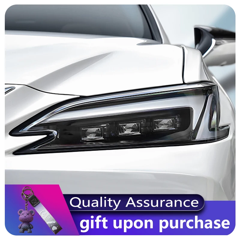 

Car Lamps For Lexus ES200 2018-2025 ES260 ES250 ES300 ES350 Front Lights LED DRL Headlight HID Projector Lens Refit Accessories