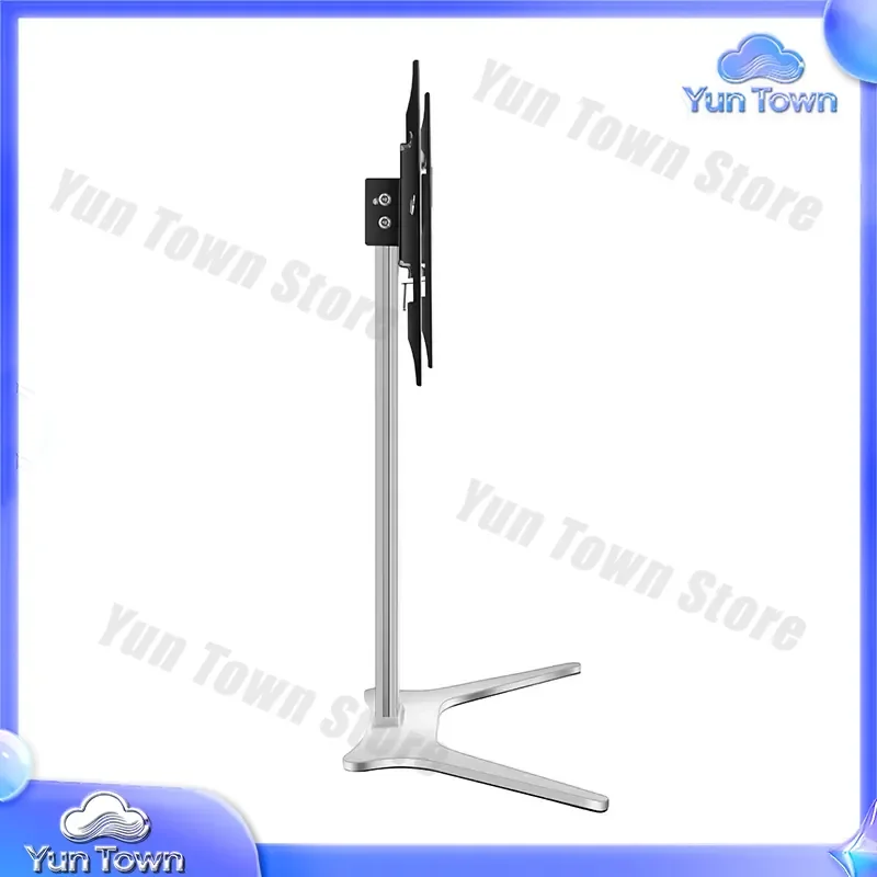 Height-increasing Advertising Machine TV Bracket for Household Non-punching TV Hanger Invisible Mobile Shelf Floor-to-Ceiling