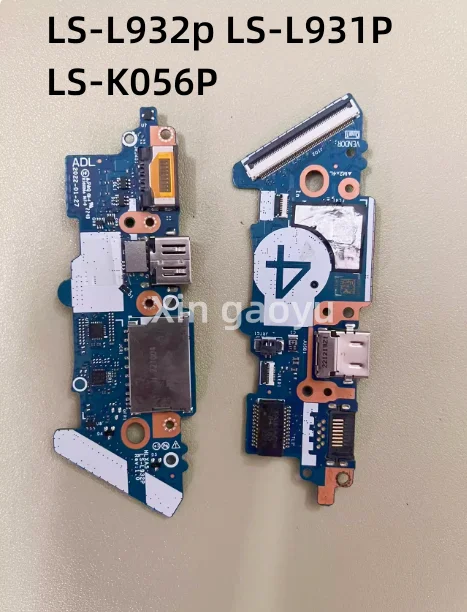 

LS-L932p LS-L931P оригинал для Thinkbook 14 15 G2 ITL USB плата с кнопкой питания 100% протестирована идеально