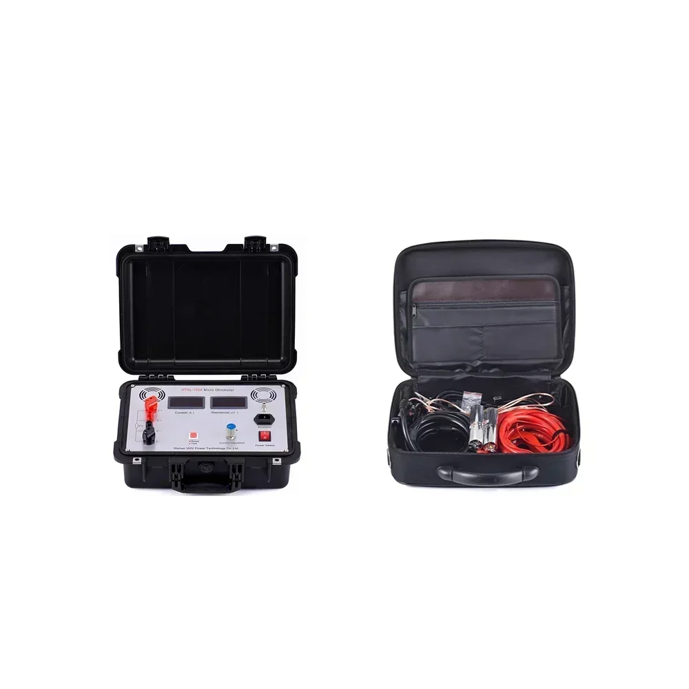 

B UHV-H100A Digital Loop Resistance Meter Contact Resistance Tester Micro Ohm Meter