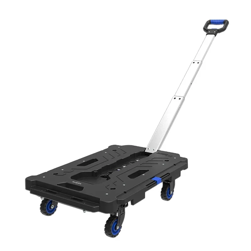 

New product splicing extension platform trolley folding telescopic trolley