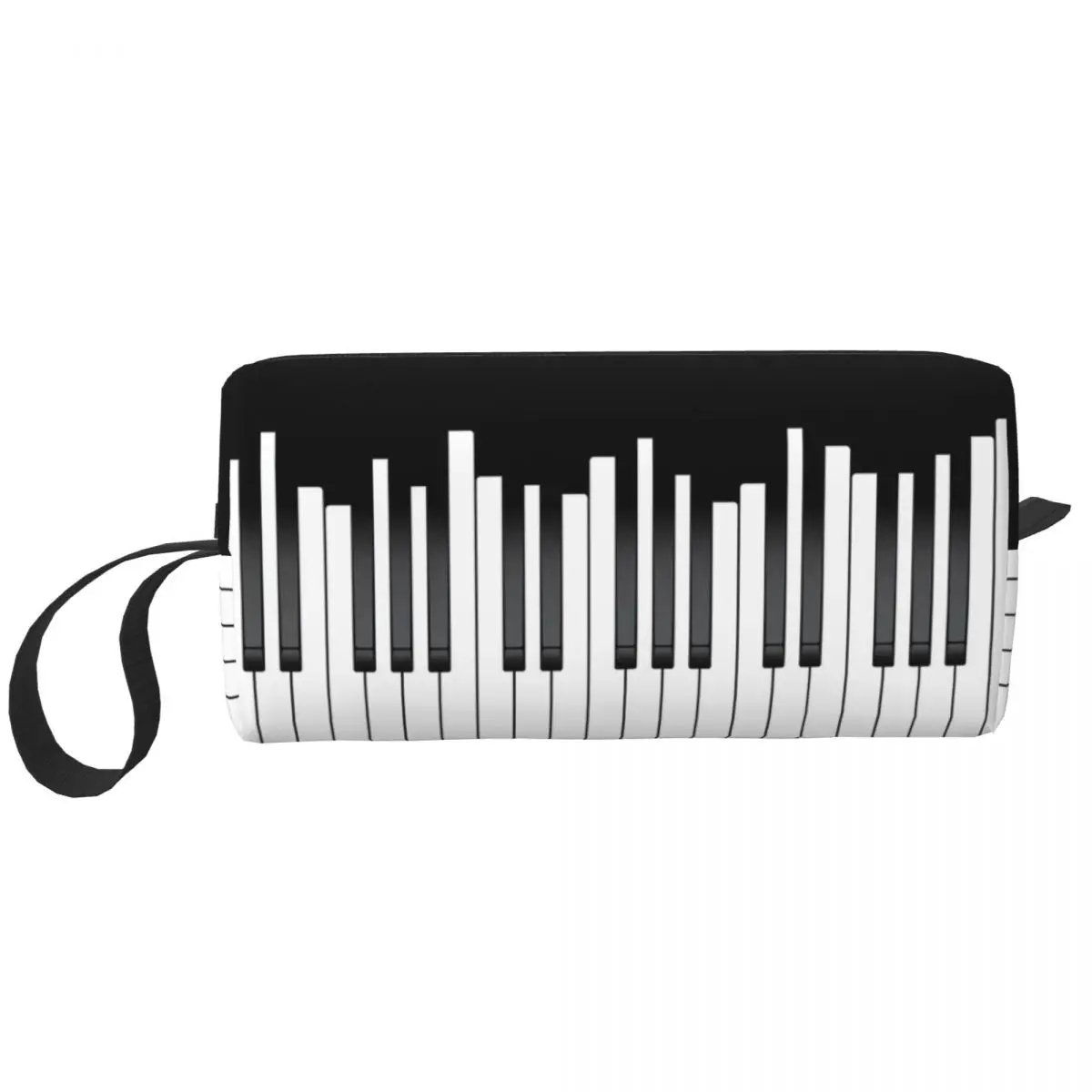 Fashion Piano Cosmetic Bag Women Kawaii Big Capacity Music Lover Makeup Case Beauty Storage Toiletry Bags