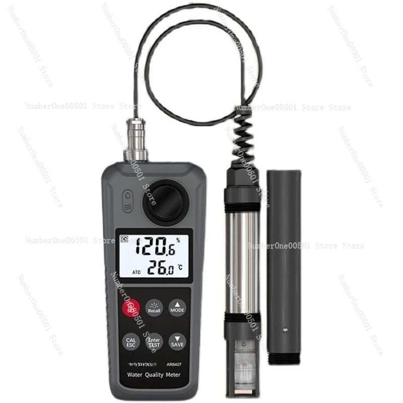 

AR8407 water quality detector pH value temperature nitrite fish pond dissolved oxygen meter