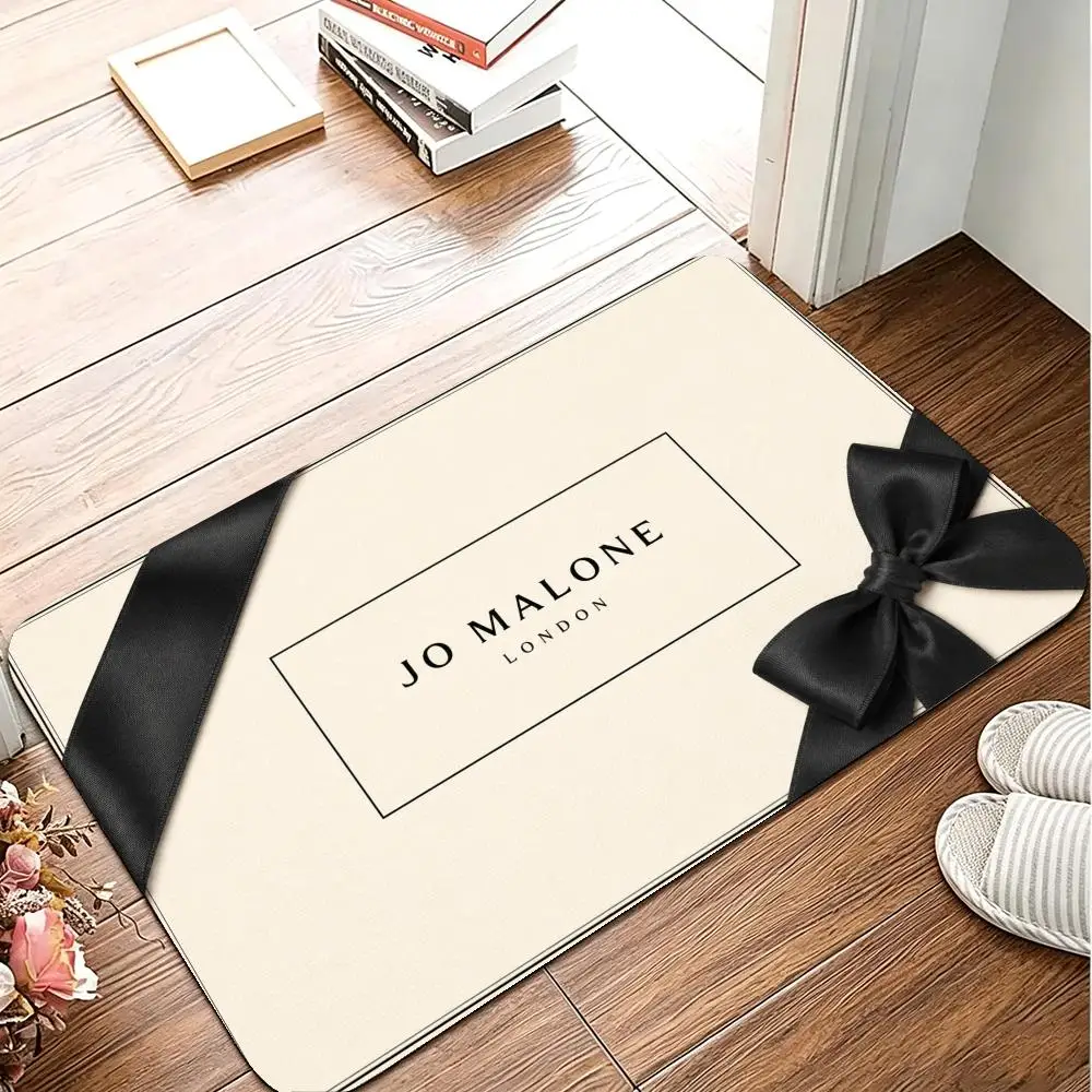 J-Jo M-Malone L-London Floor Mat Flannel Rug Soft Non Slip Washable Door Mat For Bathroom Bedroom Kitchen Home Decor