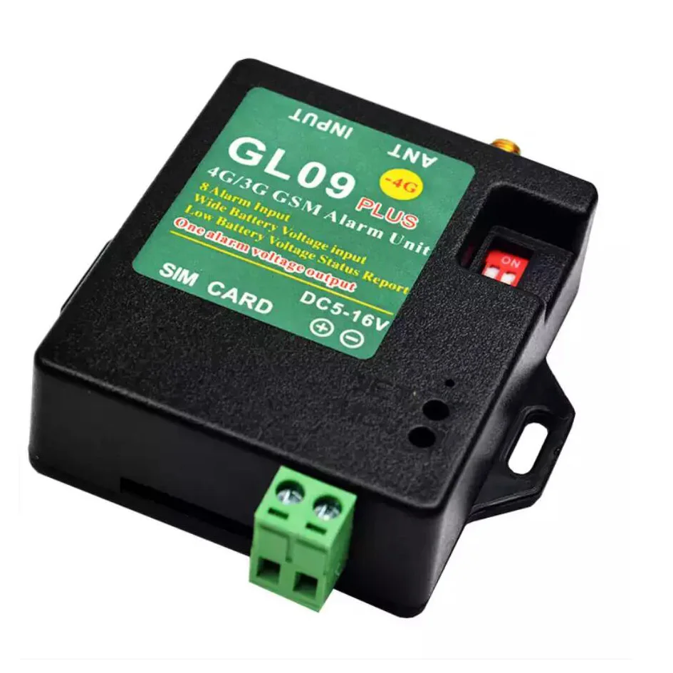 Gl09plus 8Chanel Sms Gsm Draadloze Telefoon Bellen Voor Fire Water Temperatuur Inbreker Alarm