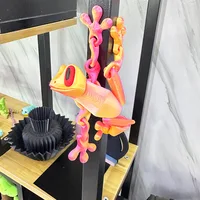 3D Printing Magnetic Suction Frog Refrigerator Magnet Movable Ornament Frog Toy Cute Novel Creativity Home Ornament Figure 2