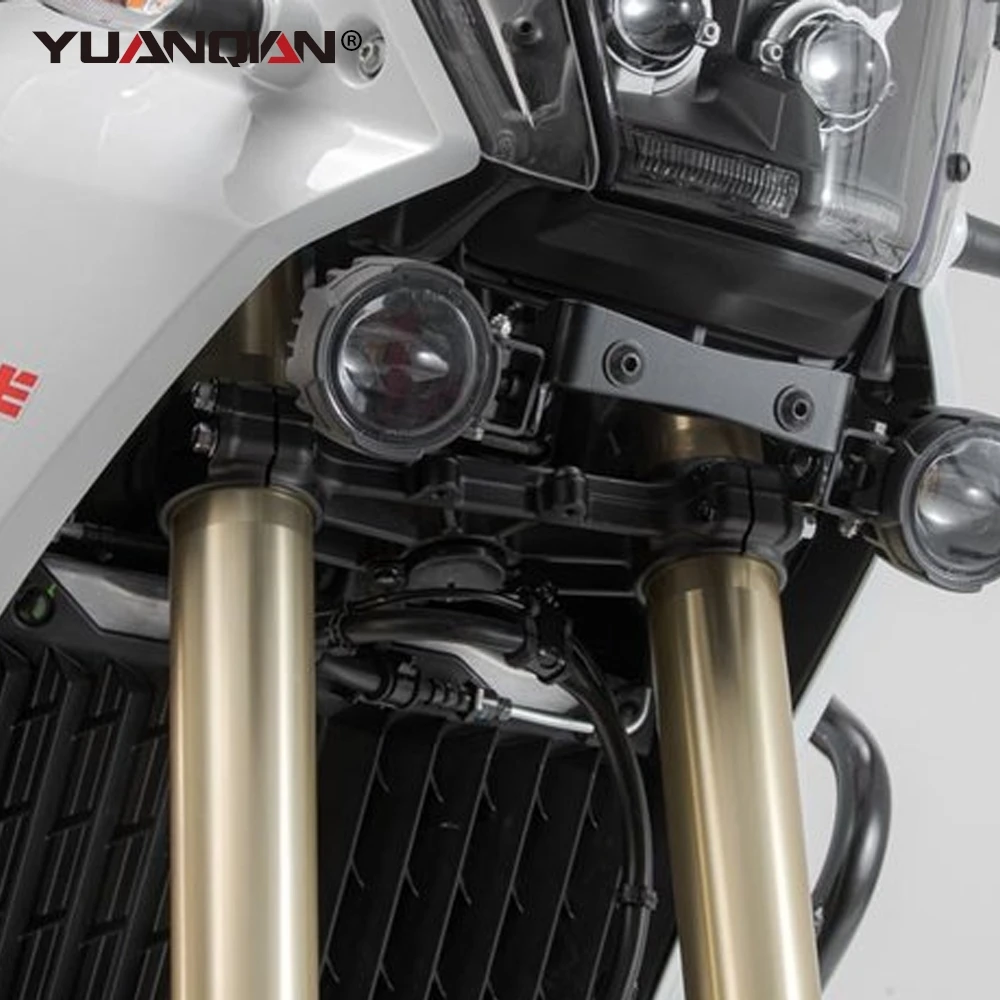 For Yamaha Tenere 700 Rally T7 X690Z XTZ690 Tenere XTZ700 Auxiliary LED Running Fog Light Driving Spot Lamp Bracket Holder Mount