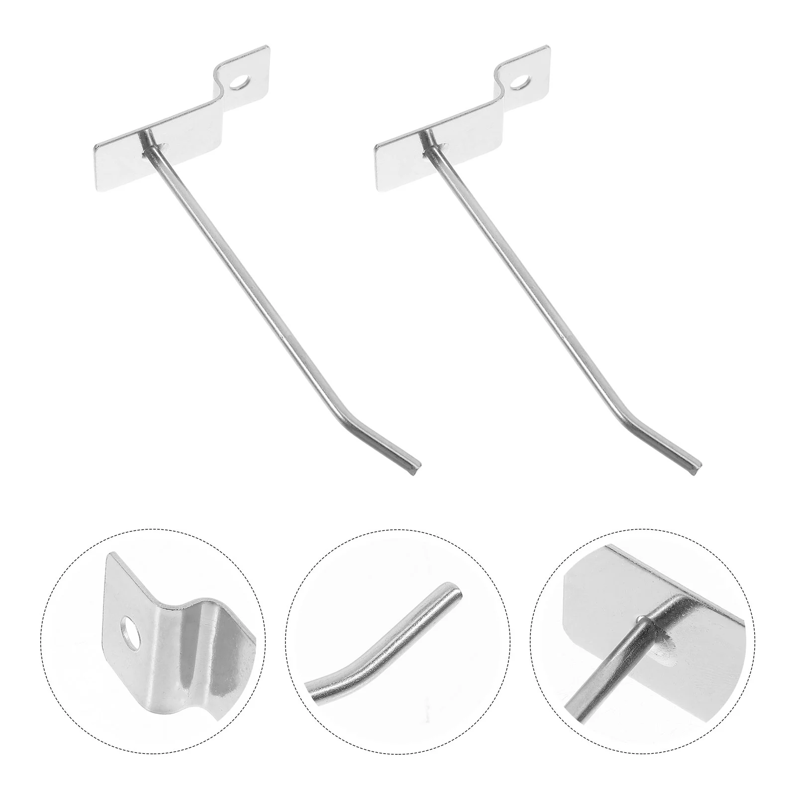 

20Pcs Slatwall Hooks Retail Store Hook Display Panel Hooks Perfectly Panel Display Items Products for Your Room Garage Retail St