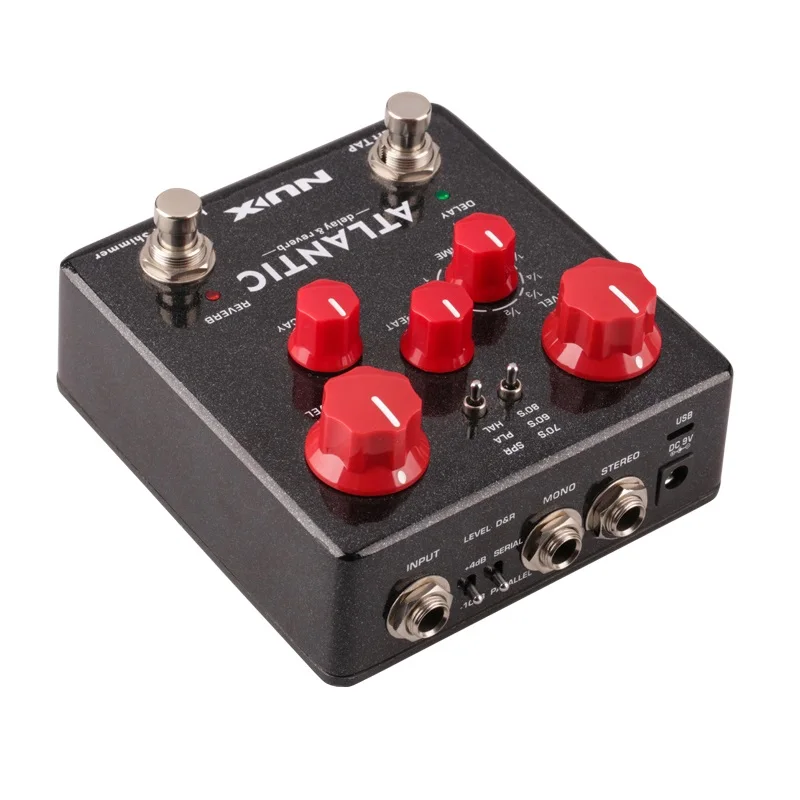 NUX NDR-5 VERDUGO ATLANTIC delay reverb guitar effect pedal switch pedal electric overload guitar instrument