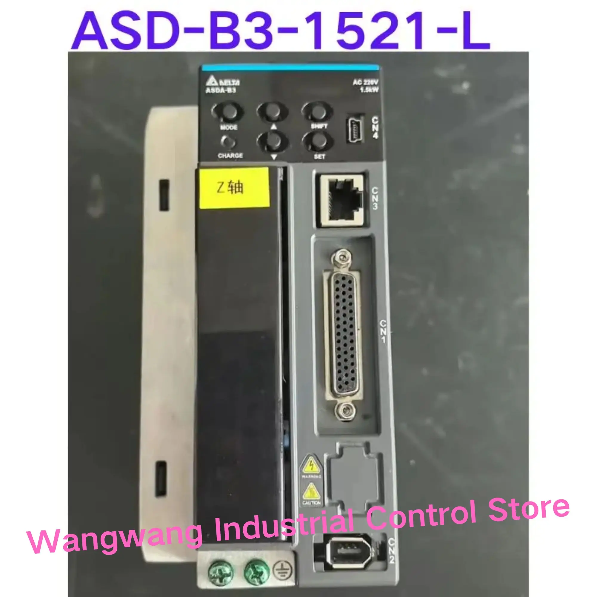 Second-hand test OK , B3 ASD-B3-1521-L 1.5KW servo driver