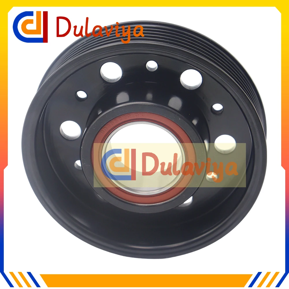 エアコンACコンプレッサー クラッチプーリー PXE16 フォルクスワーゲン ティグアン ジェッタ用 1K0820803S 1K0820803Q 1K0820808DX