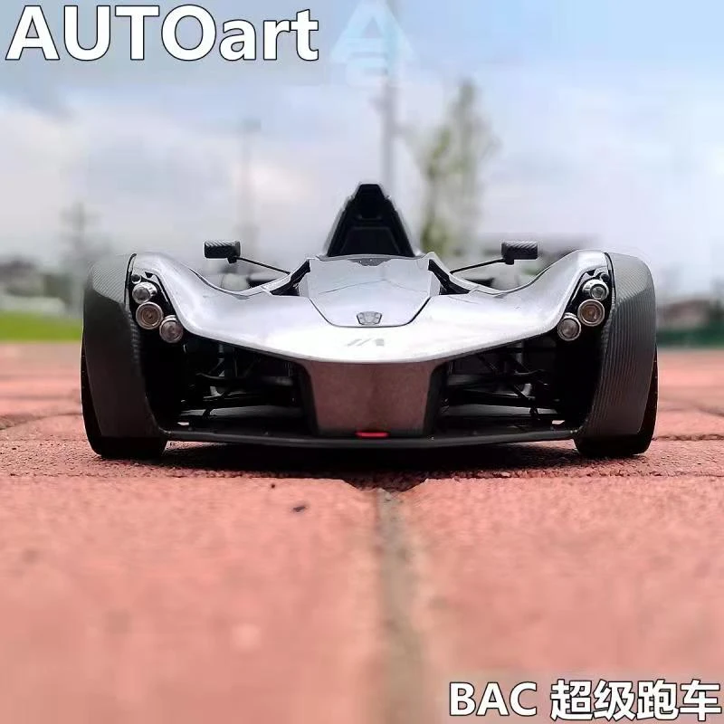 AUTOart 1:18 BAC MONO Supercar High Simulation Diecast Car Metal Alloy Model Car decoration display collection gifts