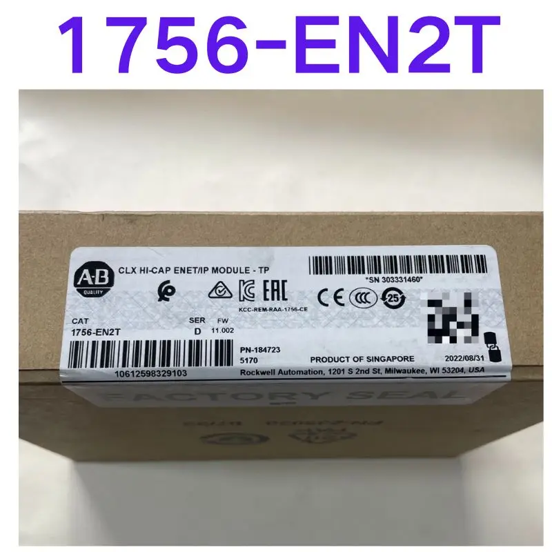 Brand-new Programmable controller module 1756-EN2T