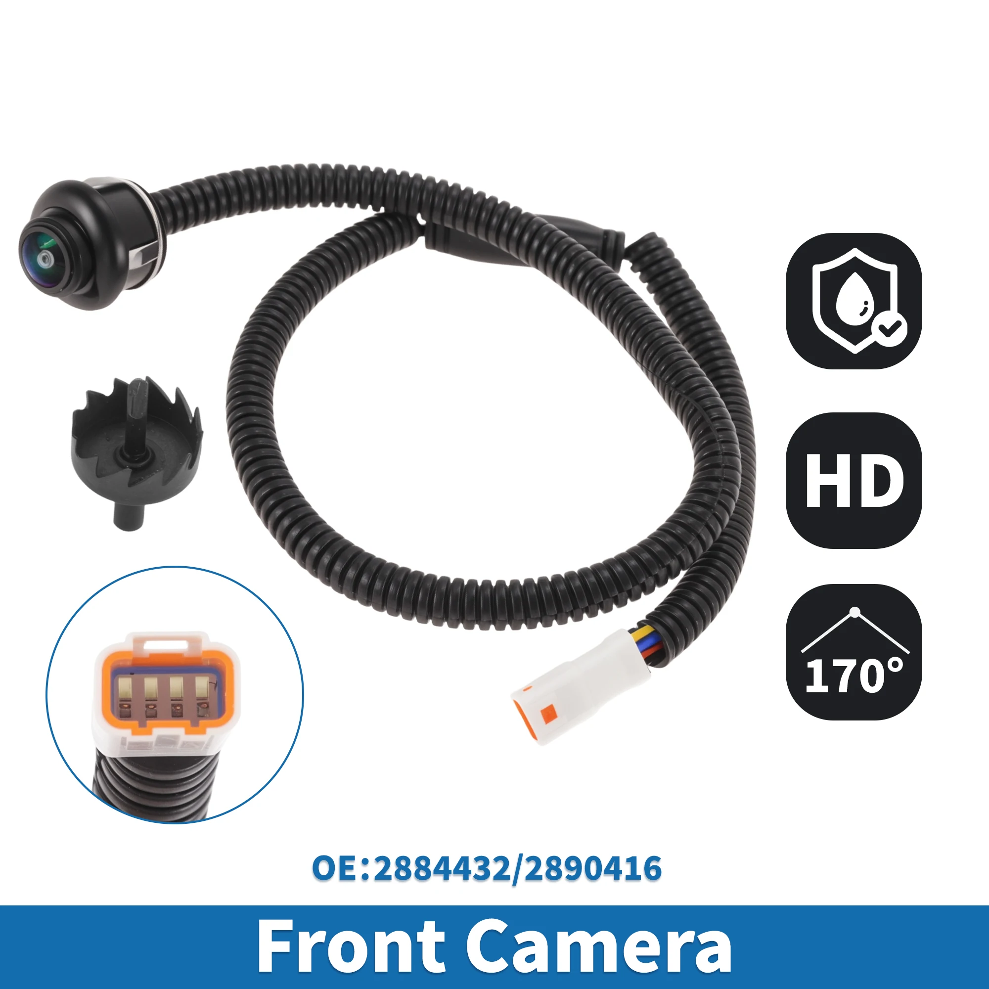 X Autohaux 2890416 Front Camera for RZR for Polaris RZR PRO XP/R/S, XP 1000