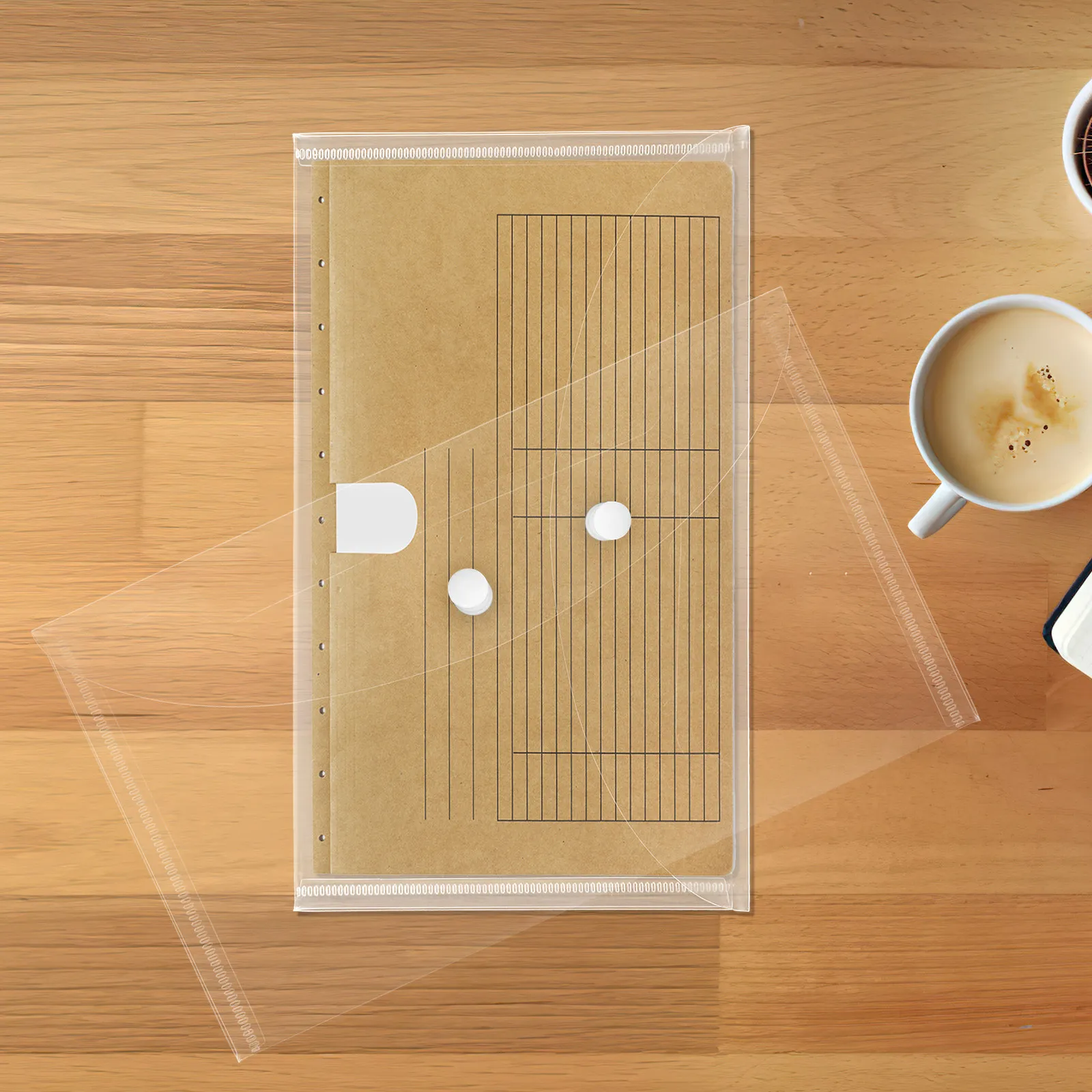 

8 шт. прозрачных пакетов для документов, толстые папки-органайзеры для хранения документов с кнопкой-защелкой, для офиса, школы, дома