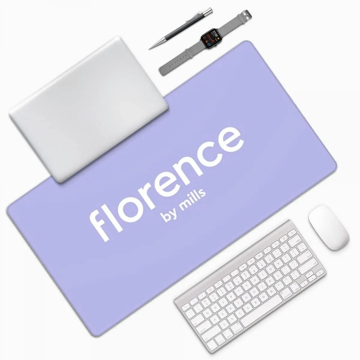 

Большой коврик для мыши Florence By Mills, коврик для клавиатуры и мыши, игровой коврик для ПК, ноутбука, офисные аксессуары, настольные коврики