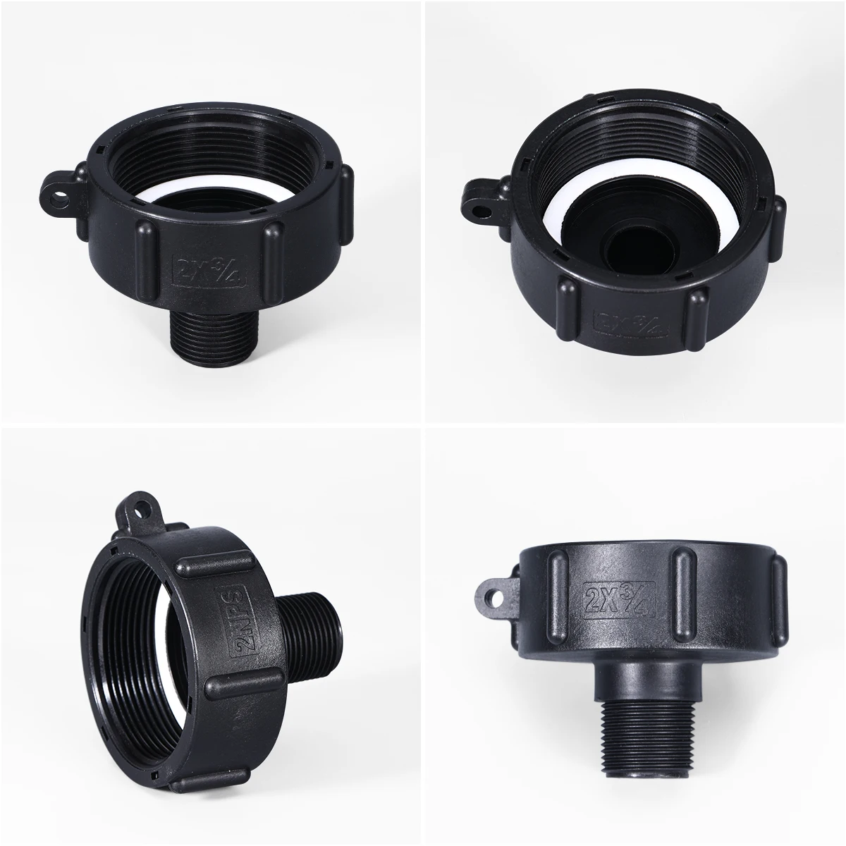 2NPS IBC Tote Adapter IBC Drain Adapter Water Hose Adapter for Garden Hose (2\