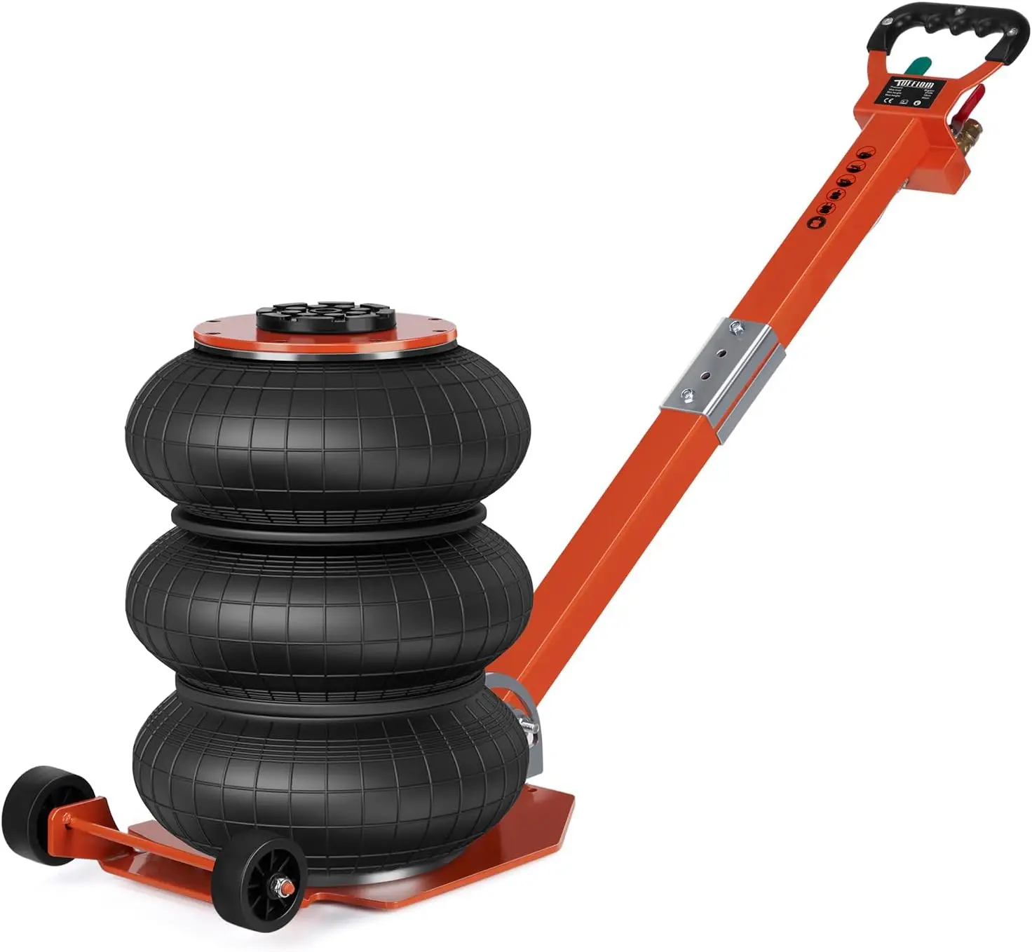 

Air Jack, 3 Ton/6600 LBS Pneumatic Jack, Triple Air Bag Jack Lift w/Long Adjustable Handle, Fast Lifting Air Jacks for Cars Lift