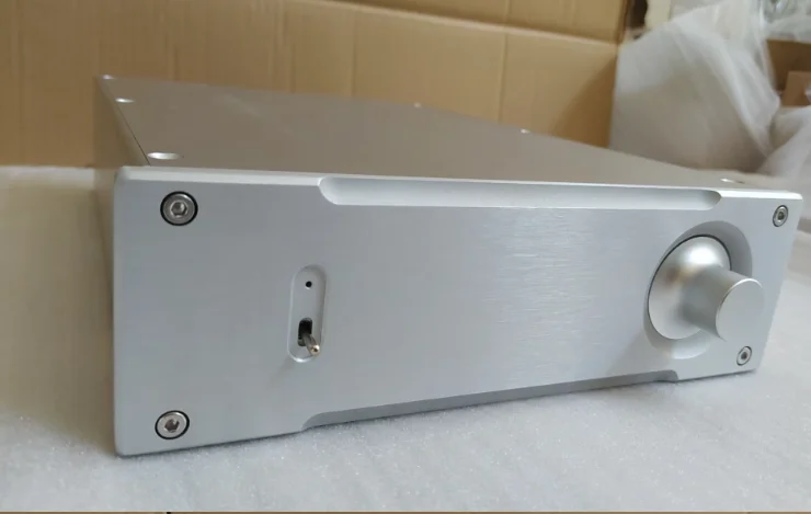 mini All aluminum amplifier chassis / Preamplifier case / AMP Enclosure DIY box (230 *70*308mm)