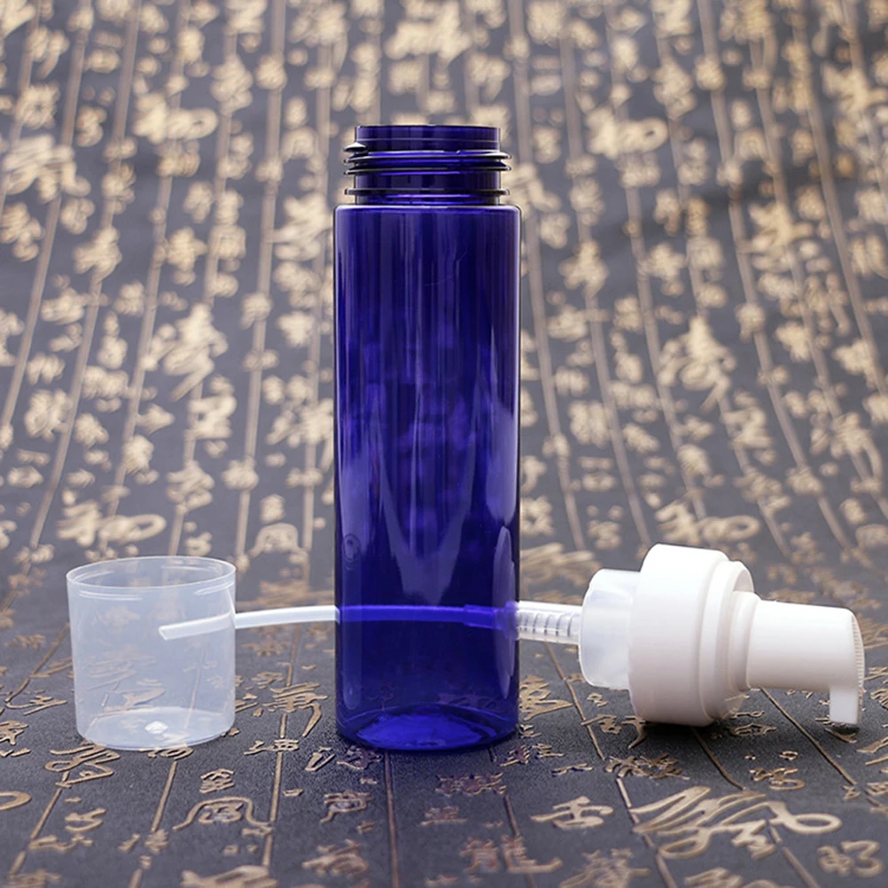

2pcs Empty Facial Bubbler Bottles Lightweight Travel Toiletry Portable Shampoo Soap Dispenser Reusable Plastic for Hand