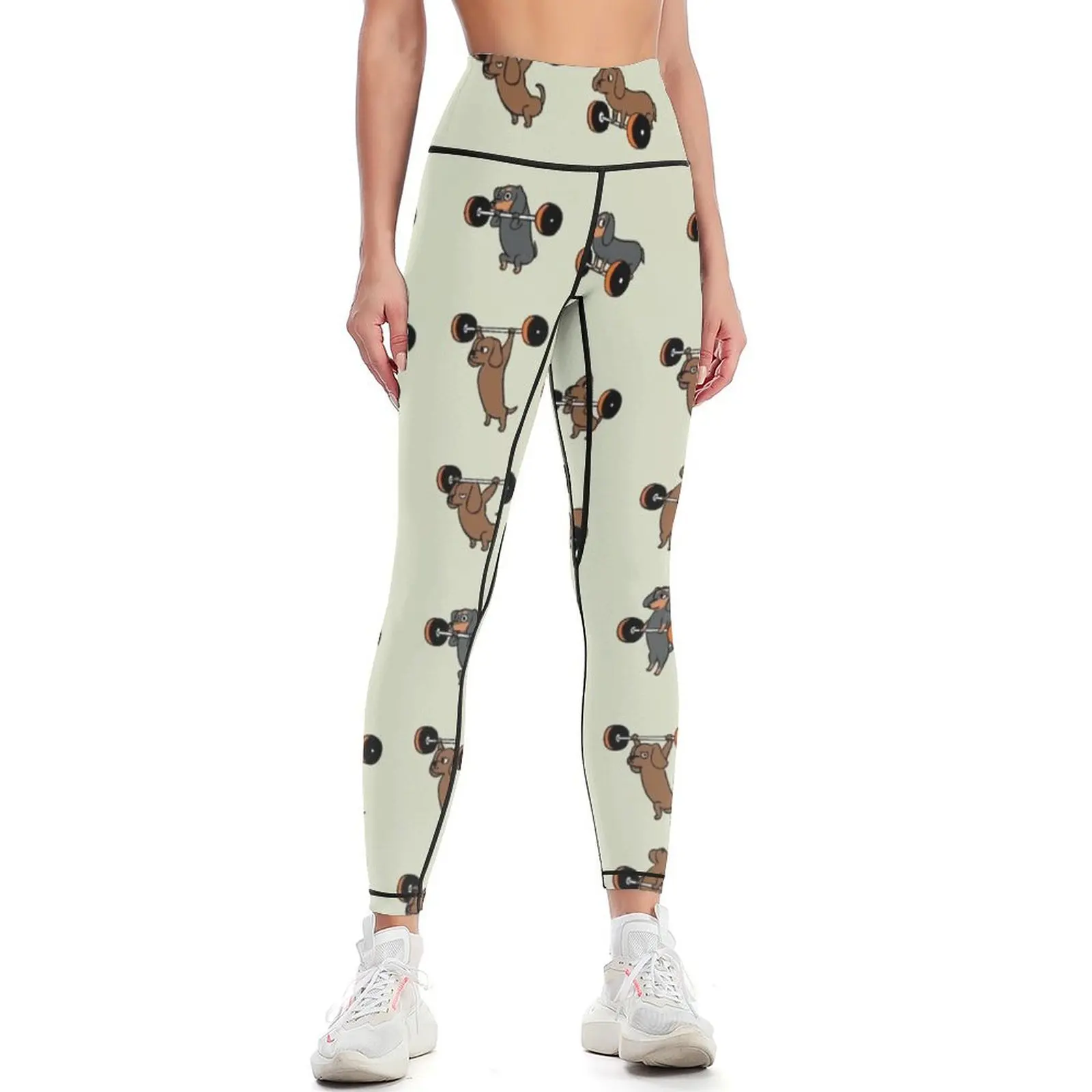 Lifting Dachshund Leggings sporty woman push up Pants sport Sports pants for Womens Leggings